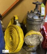 Fire Hydrant and length Water Hose