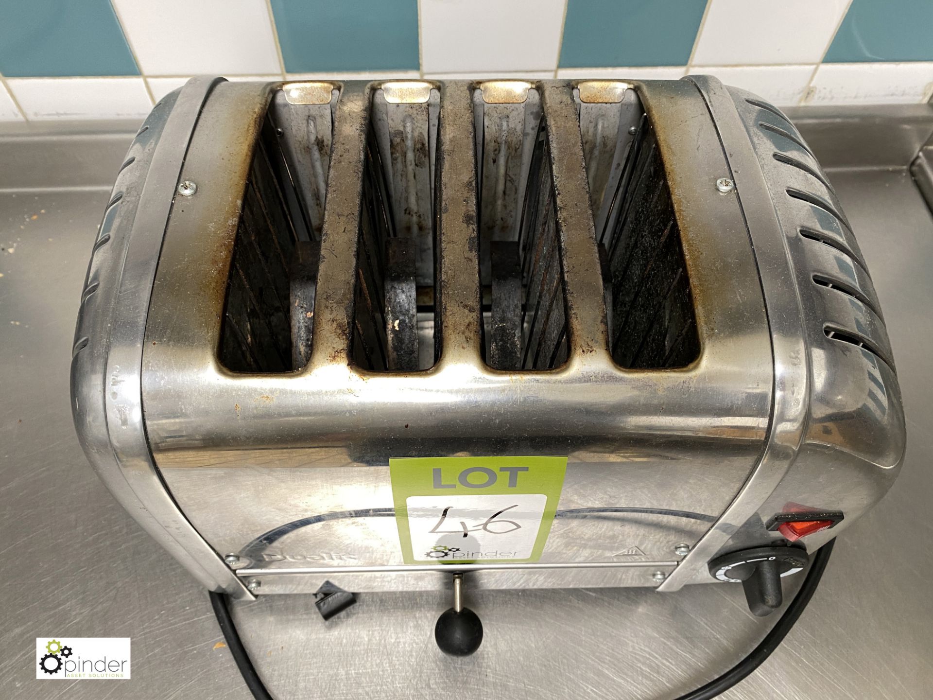 Dualit 4-slot Toaster, 240volts - Image 2 of 2