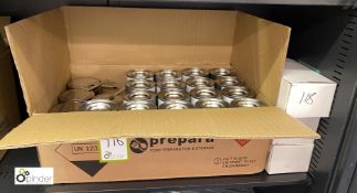 Quantity Prepara Chafing Oil and quantity Chafing Pots