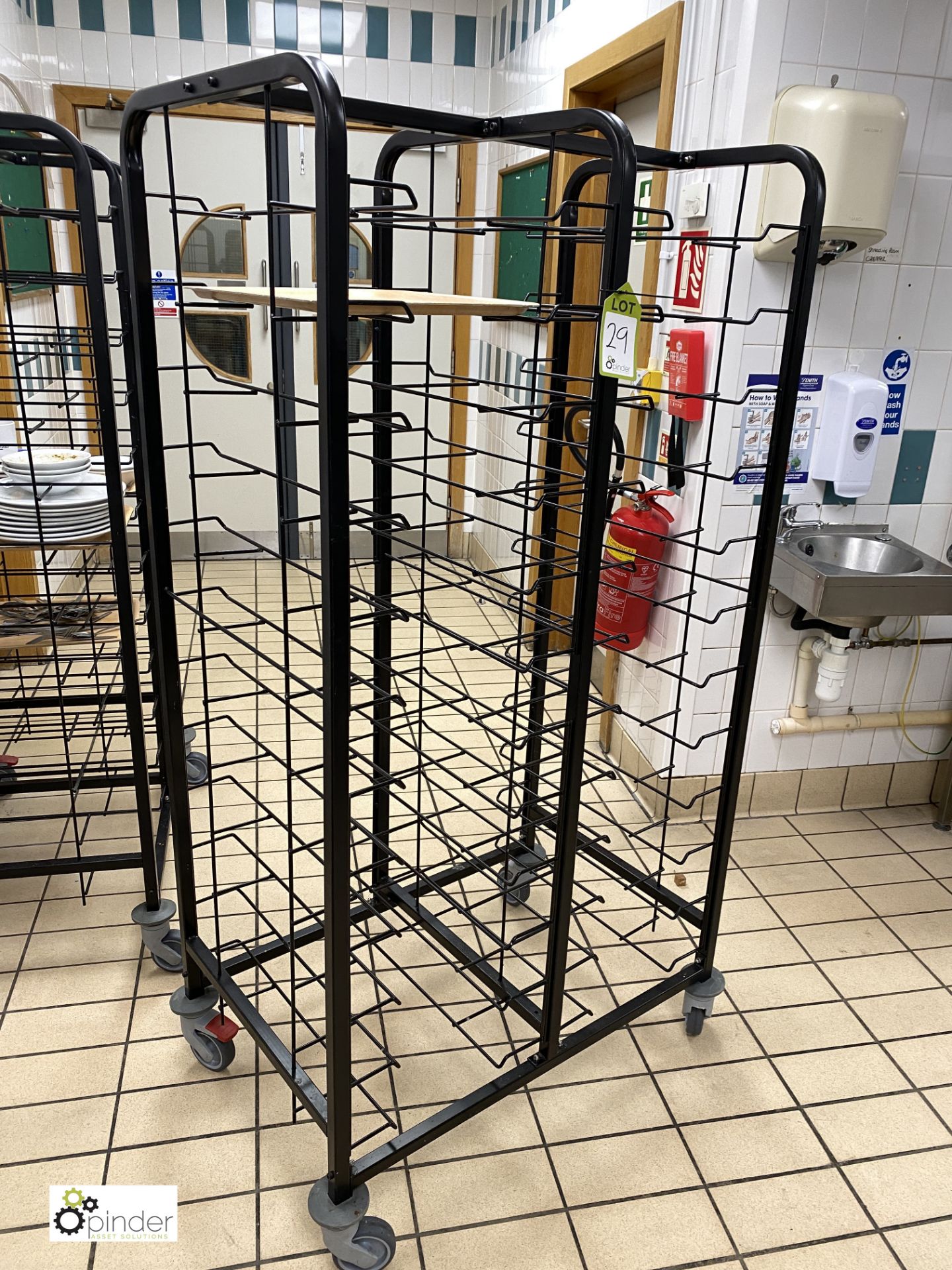 Mobile 24-tray Rack - Image 2 of 2