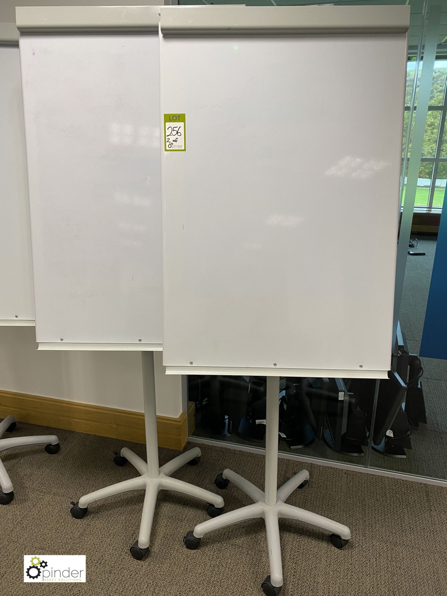 Pair adjustable magnetic Flip Chart Easels (located on 3rd floor)