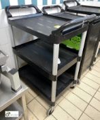 Rubbermaid 3-tier Trolley, 720mm wide x 470mm deep x 850mm high