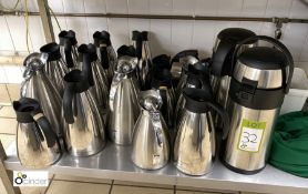 19 various insulated Coffee/Tea Flasks