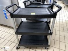 3-tier Trolley, 720mm wide x 470mm deep x 860mm high