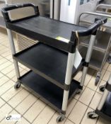 Rubbermaid 3-tier Trolley, 720mm wide x 470mm deep x 860mm high