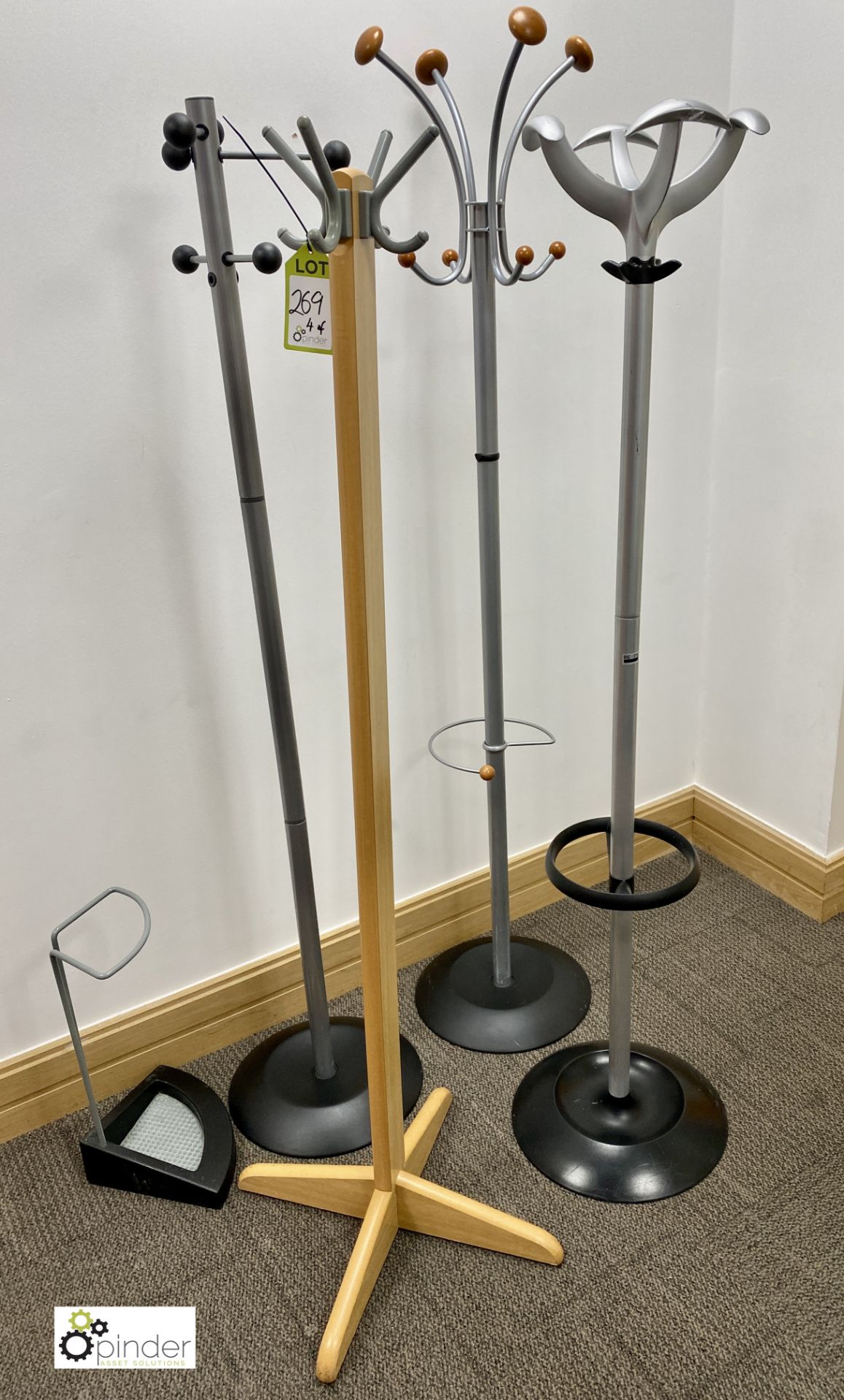 4 various Coat Stands (located on 3rd floor) - Image 2 of 2