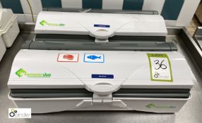 2 Wrapmaster Duo Roll Dispensers