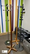4 various Coat Stands (located on 3rd floor)