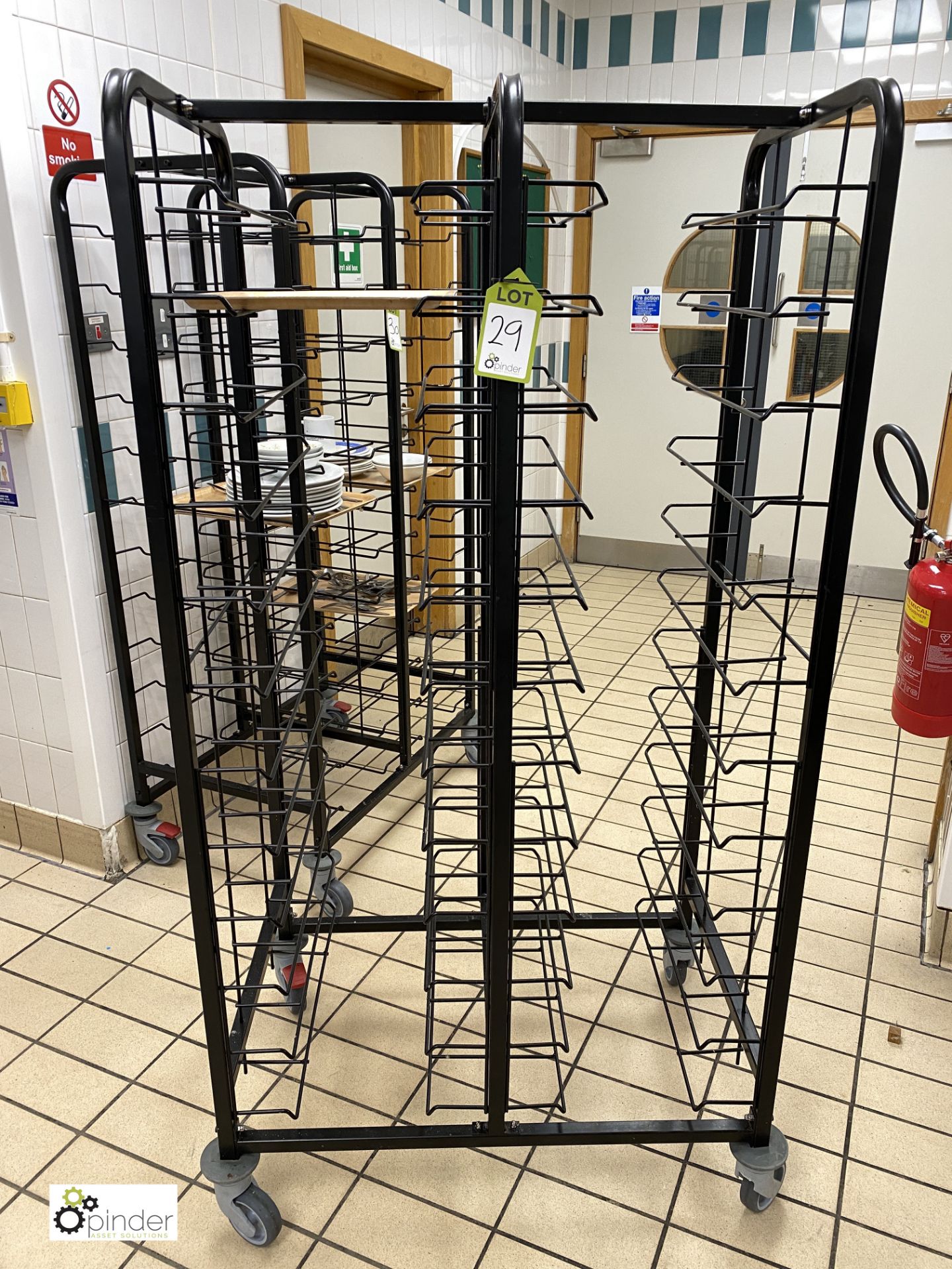 Mobile 24-tray Rack