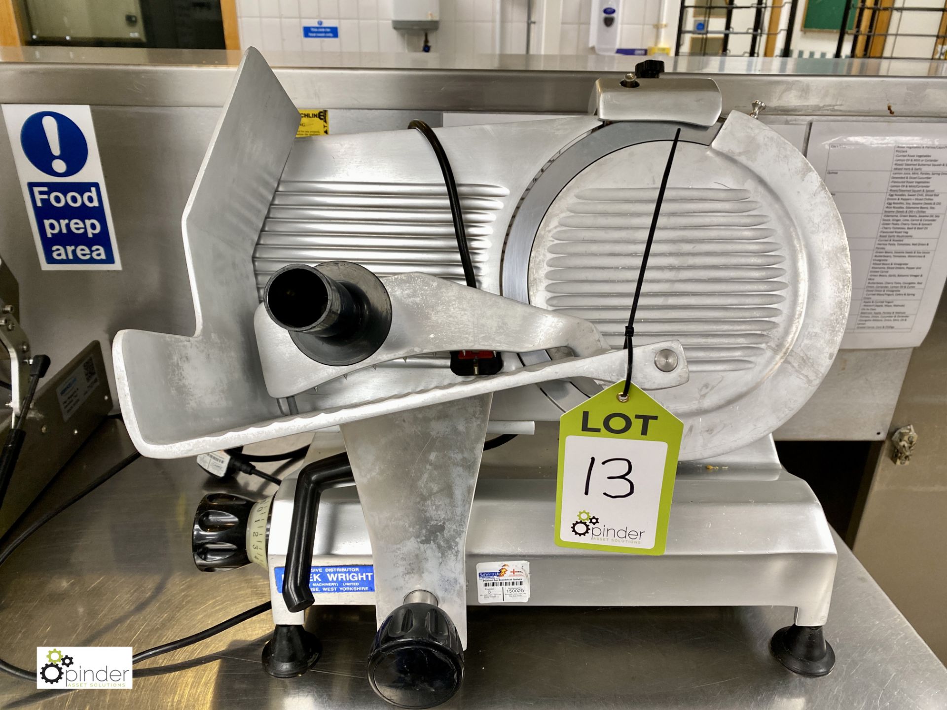 Omega AM300C Meat Slicer, 240volts