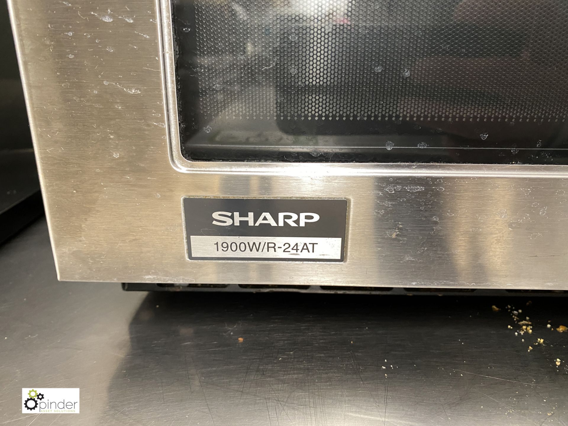 Sharp 1900W/R-24AT Commercial Microwave Oven, 240volts - Image 2 of 3