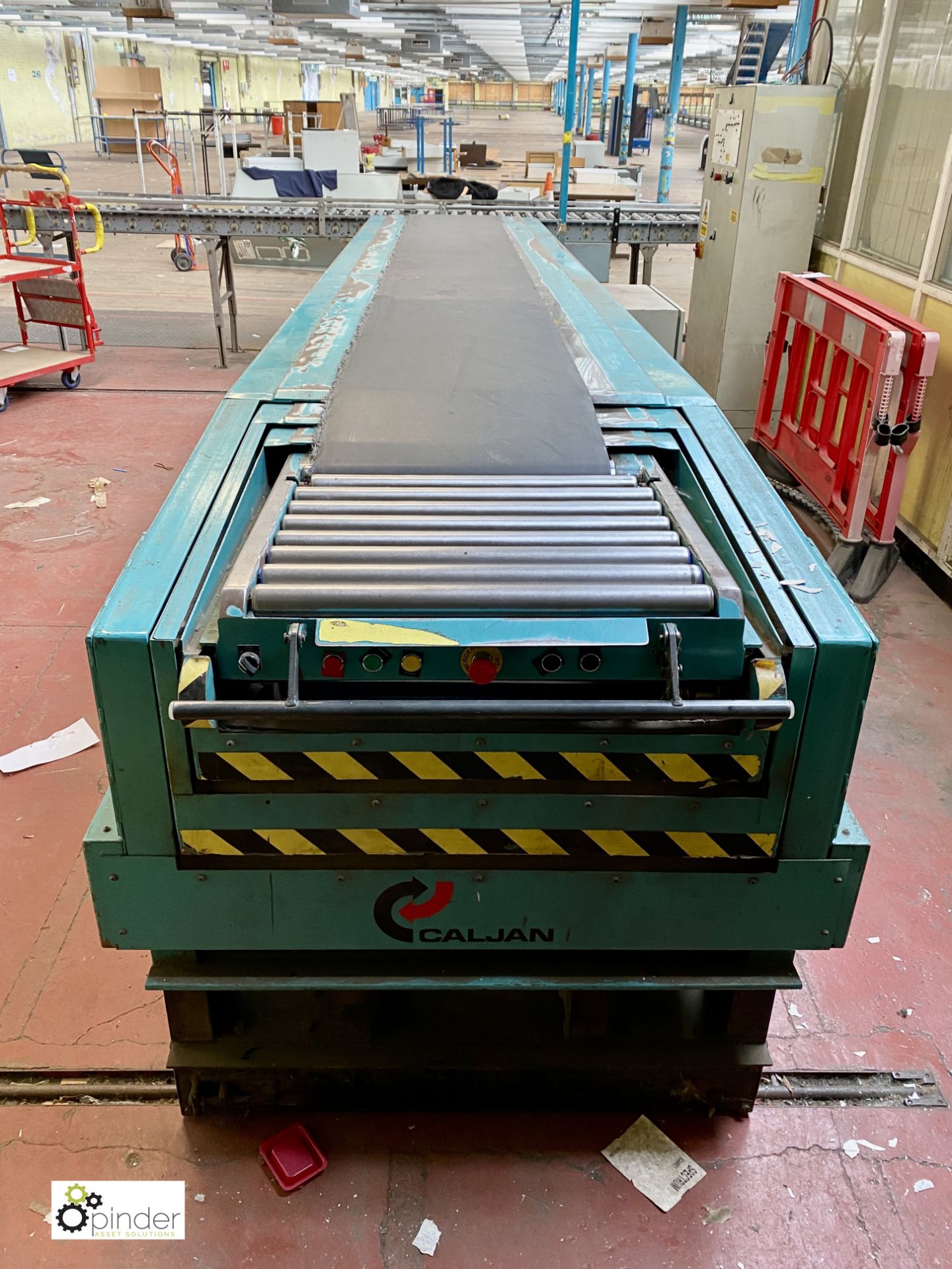 Caljan Extendaveyor Telescopic Belt/Roller Conveyor Loader, 570mm belt width - Image 4 of 9