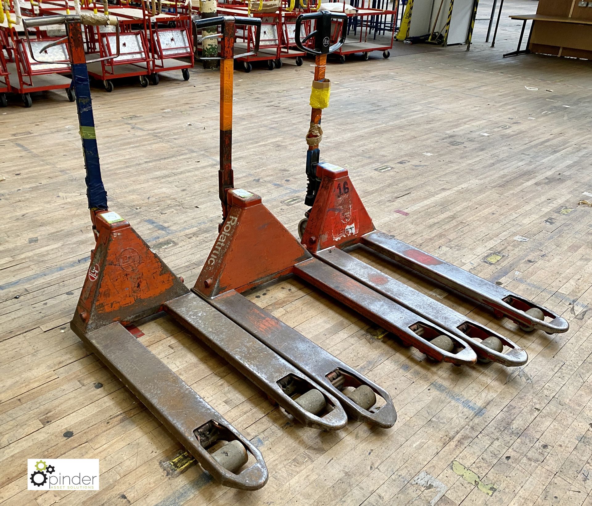 3 BT Pallet Trucks - Image 2 of 3