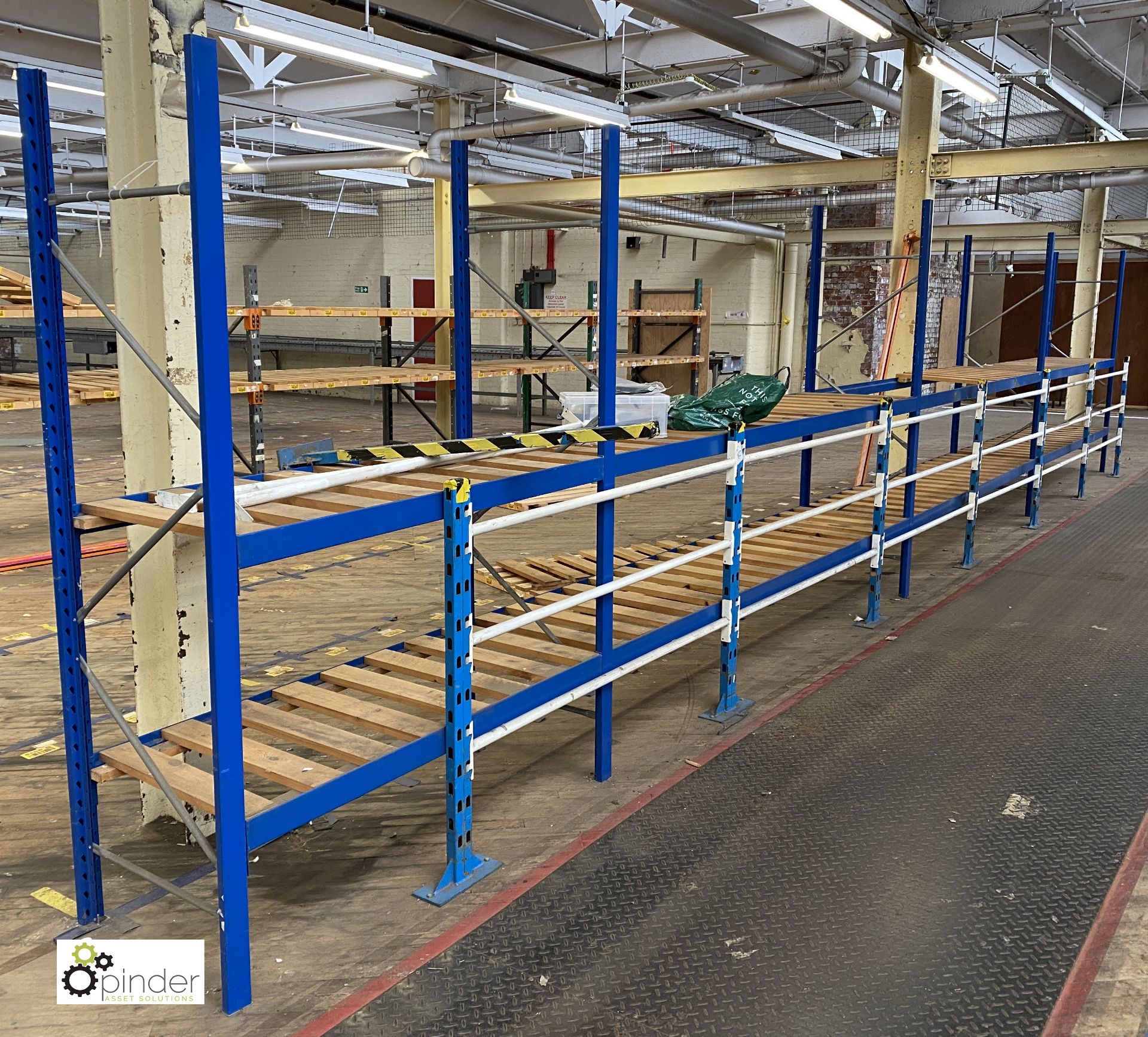 4 bays boltless Racking comprising 5 uprights 2100mm x 620mm wide, 12 beams 2940mm, 4 beams - Image 3 of 3