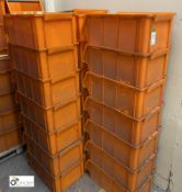 21 Allibert Tara plastic stackable Storage Bins, ref 72045