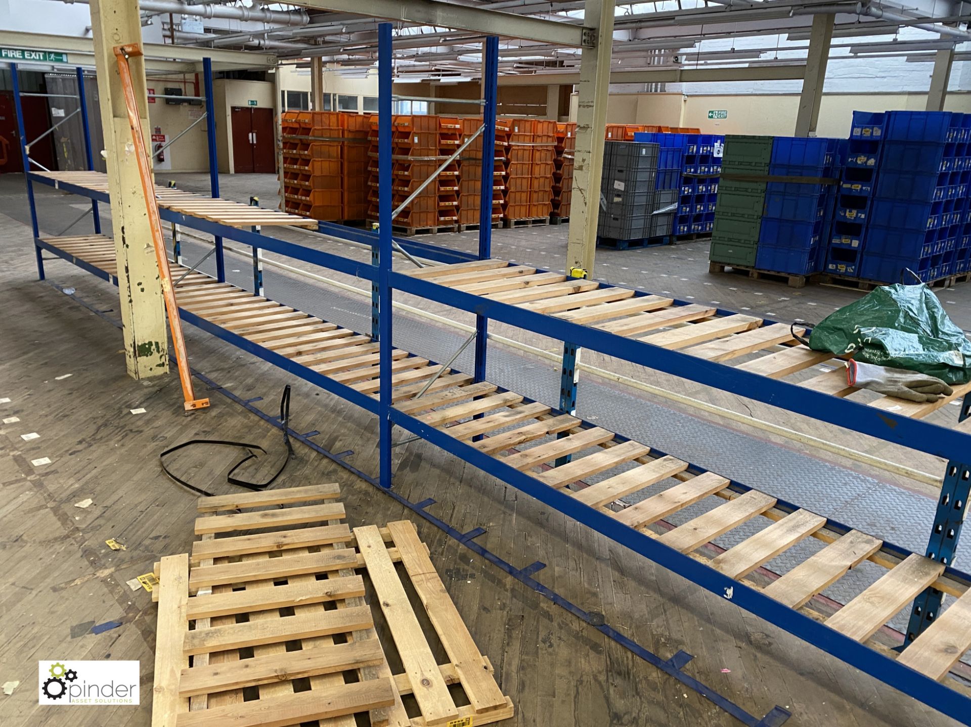 4 bays boltless Racking comprising 5 uprights 2100mm x 620mm wide, 12 beams 2940mm, 4 beams - Image 2 of 3