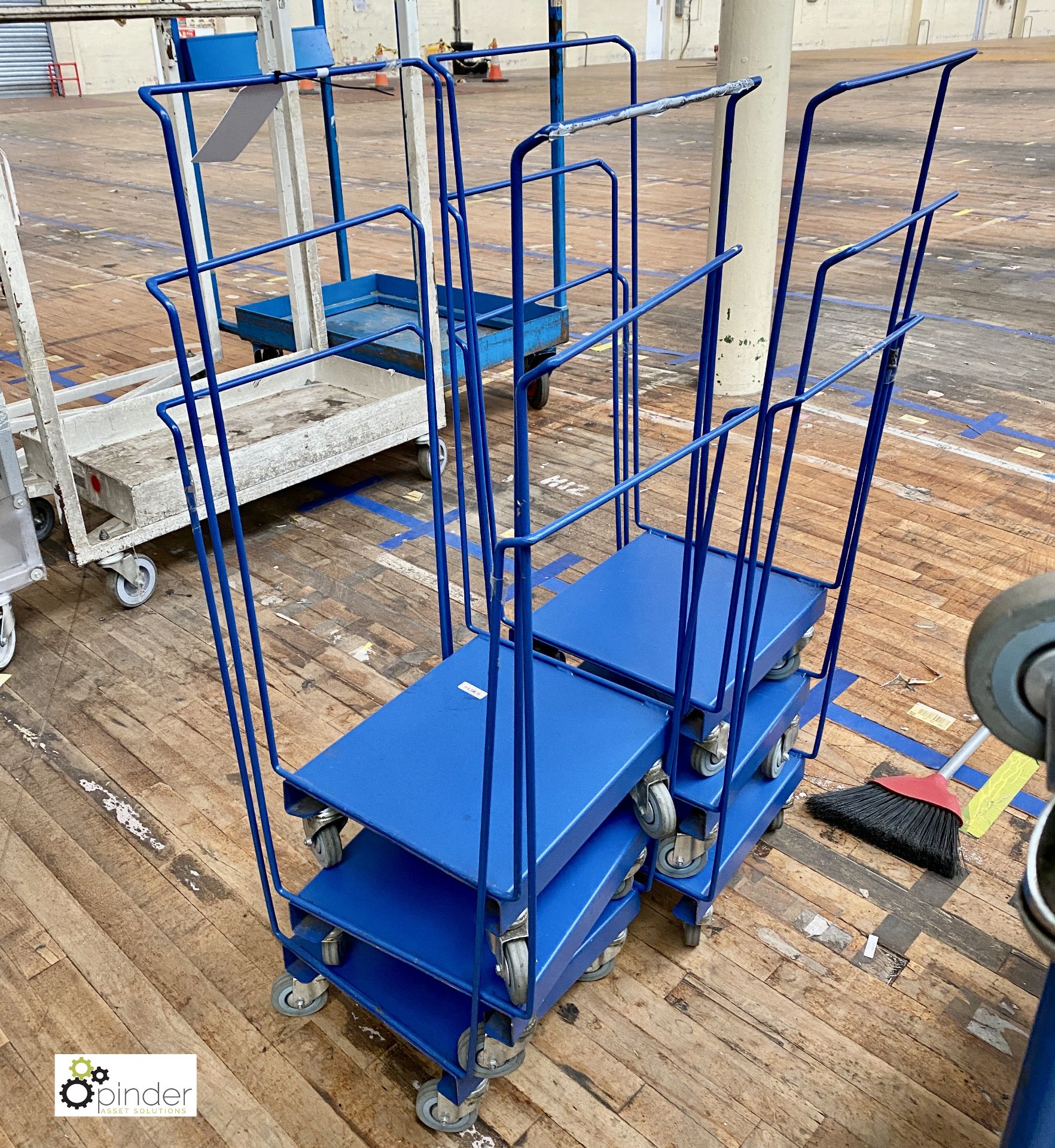 6 Trolleys, 350mm x 300mm