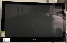LG 50PQ6000 50in Television, with wall bracket, no remote