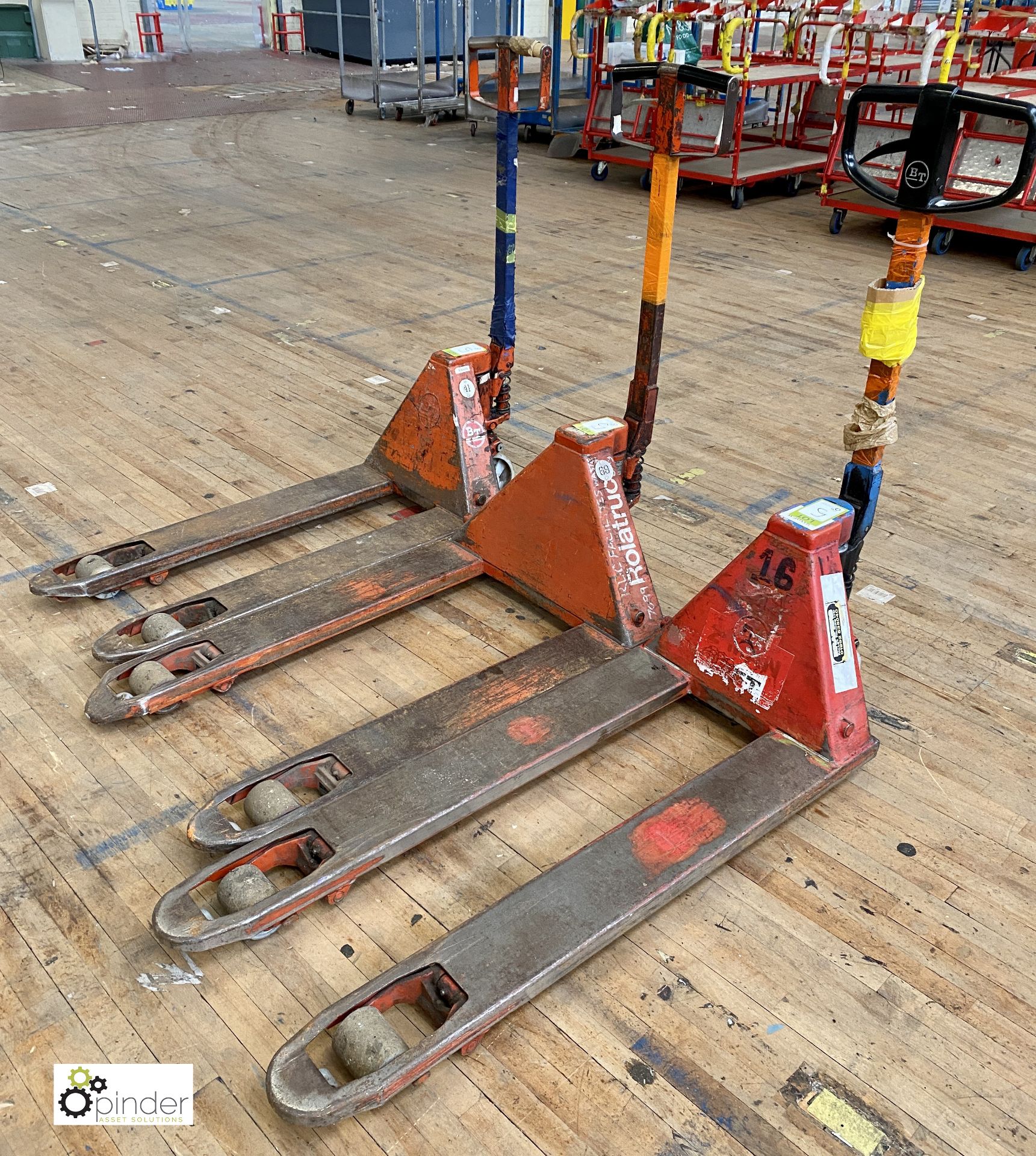 3 BT Pallet Trucks