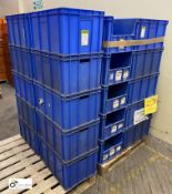 35 Stapelbehalter BITO Norm 643 plastic stackable Storage Containers