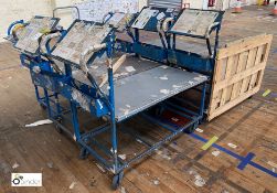 6 fabricated Picking Trolleys