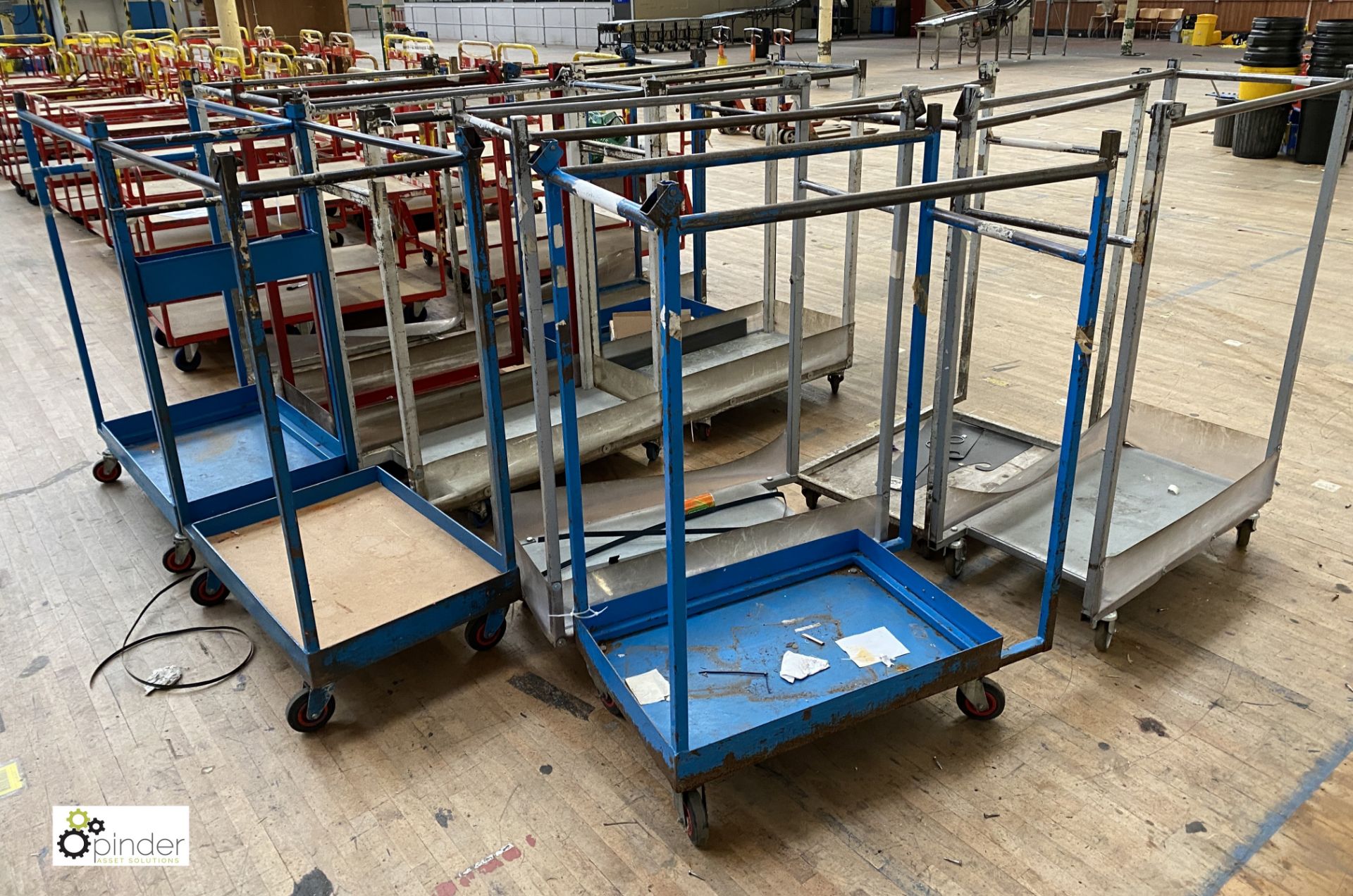 12 various fabricated Trolleys - Image 3 of 3