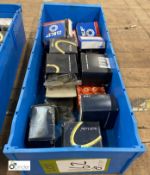 Quantity various Bearings, to bin, boxed and unused
