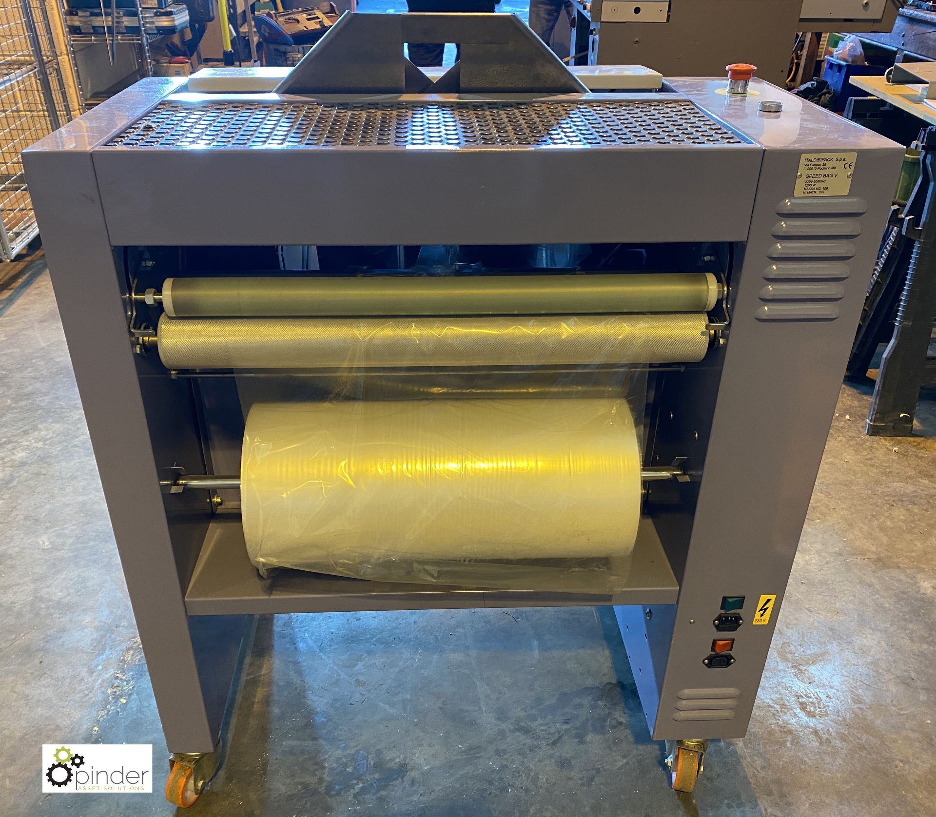 Italibipack Promail Speed Bag V Bagging Machine, 240volts, serial number 372 (please note there is a - Image 5 of 6