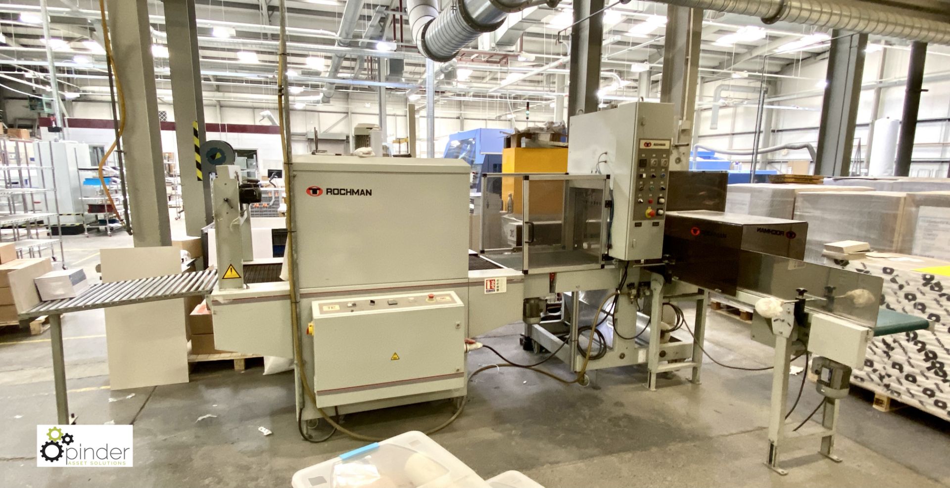 Rochman SVA60/35 Sleeve Sealer, 400volts, serial number 4881206, year 2007, with Rochman TR65/ - Image 2 of 15