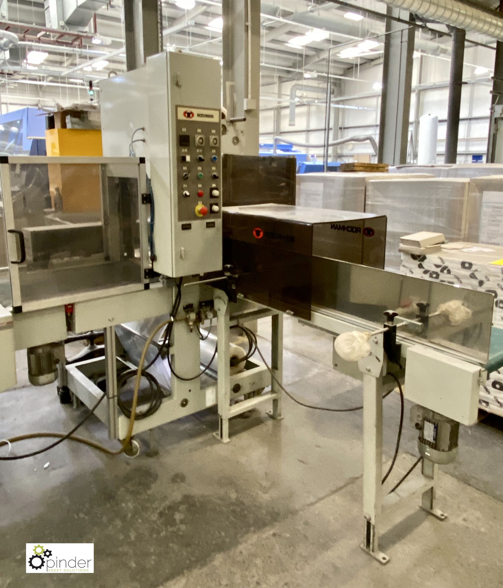 Rochman SVA60/35 Sleeve Sealer, 400volts, serial number 4881206, year 2007, with Rochman TR65/ - Image 4 of 15