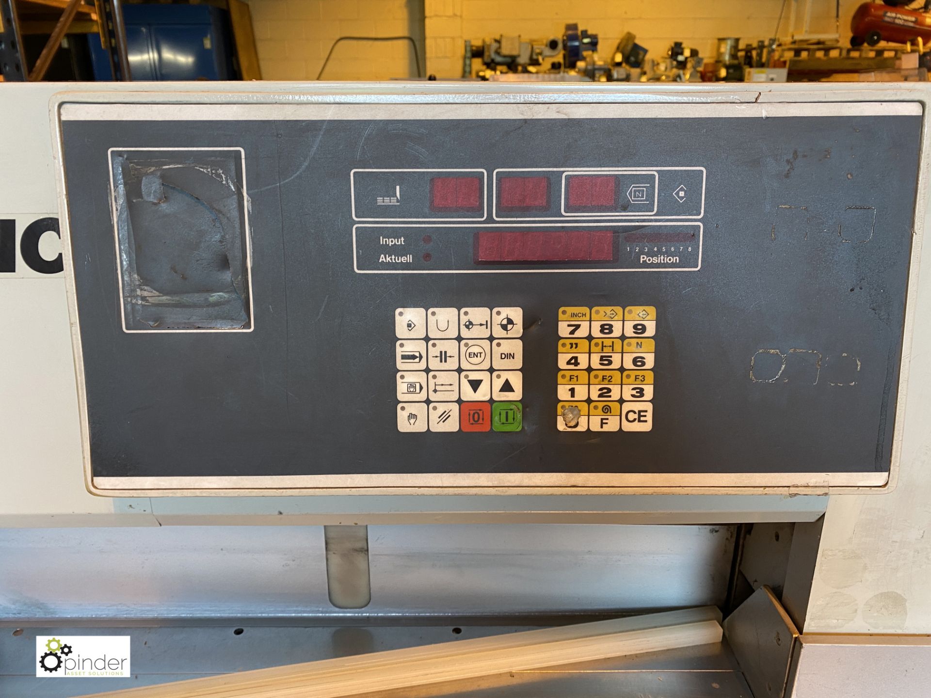 EBA Multicut 10/720 CNC Guillotine, 720mm, 380volts, serial number 240.003054, year 1995, with light - Image 4 of 9