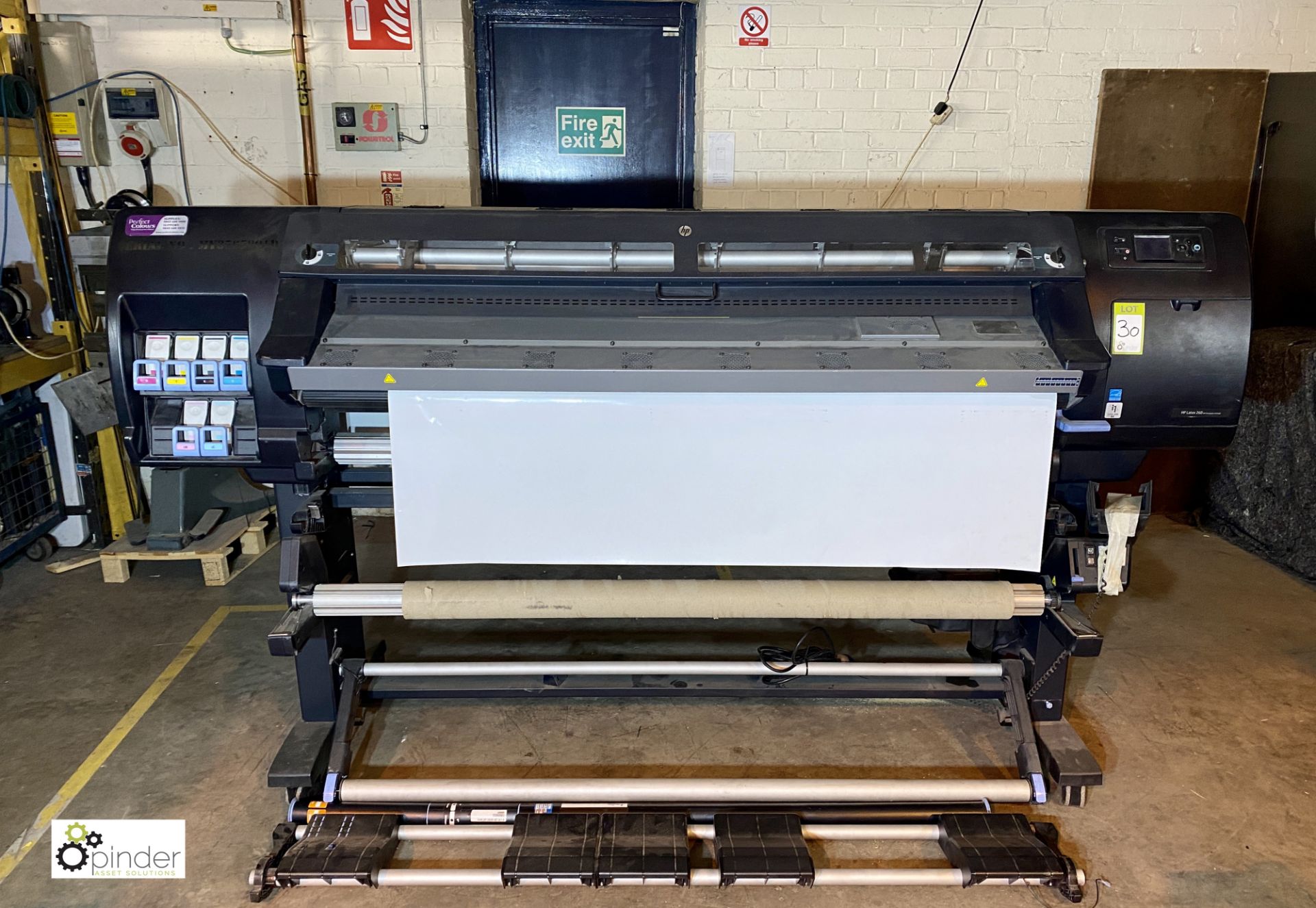 HP Latex 260 (Designjet L26500) Wide Carriage Colour Inkjet Printer, 1460mm wide, 240volts (please