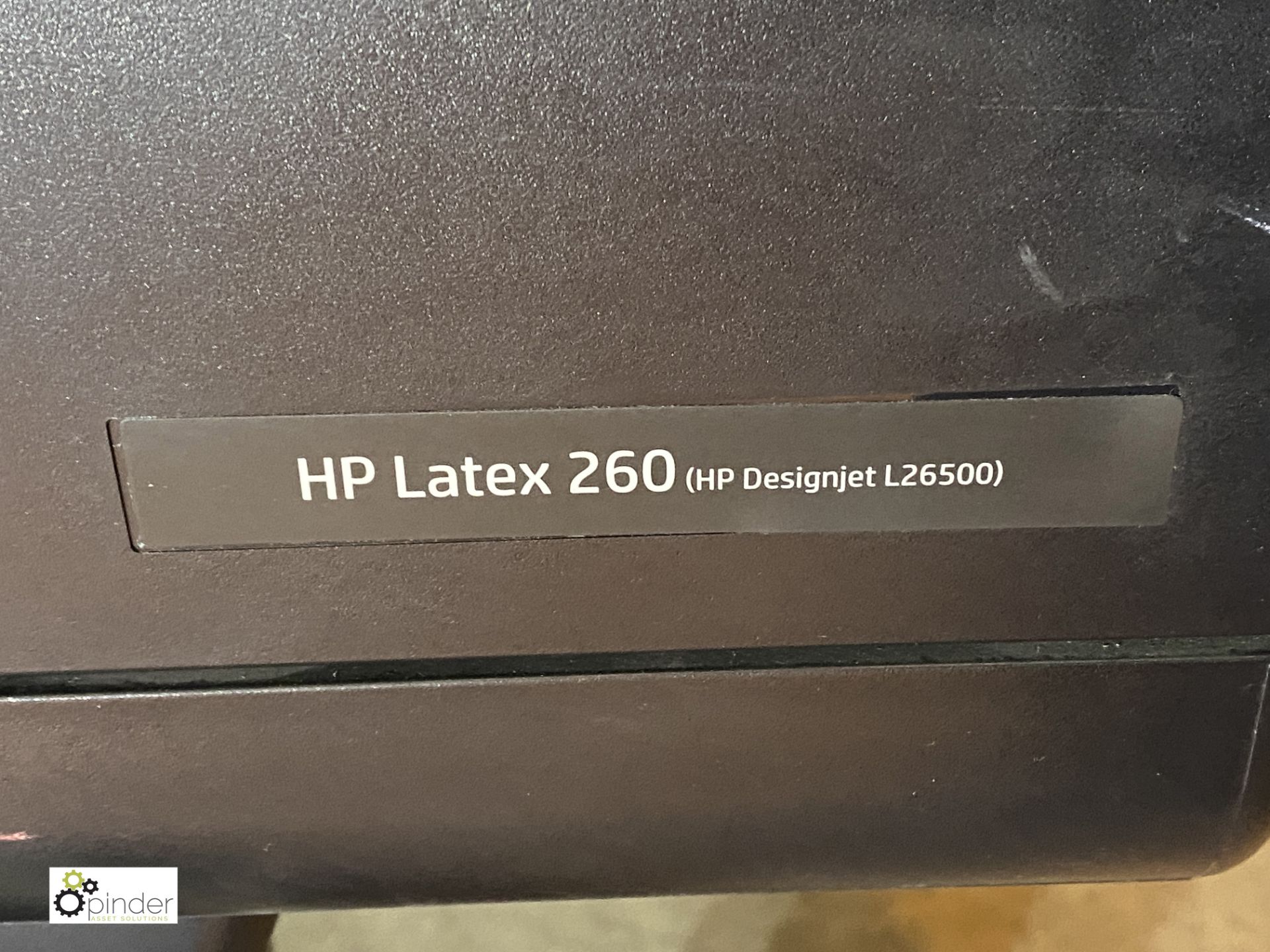 HP Latex 260 (Designjet L26500) Wide Carriage Colour Inkjet Printer, 1460mm wide, 240volts (please - Image 6 of 8