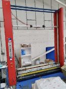 Harlacher H41-2 Screen Coater, year 1999, automatic operation, coating thickness range from 4