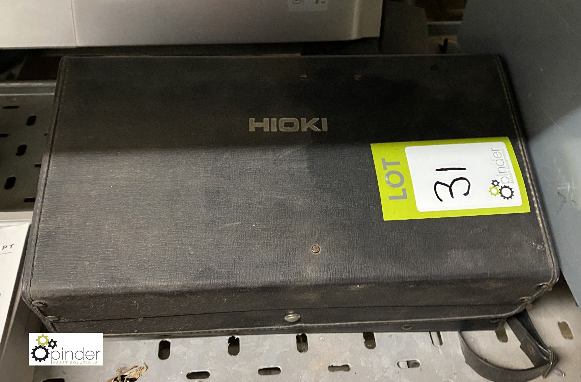 Hioki 8202 Micro Hi Corder, with case (located in Maintenance Workshop 1) - Image 2 of 2