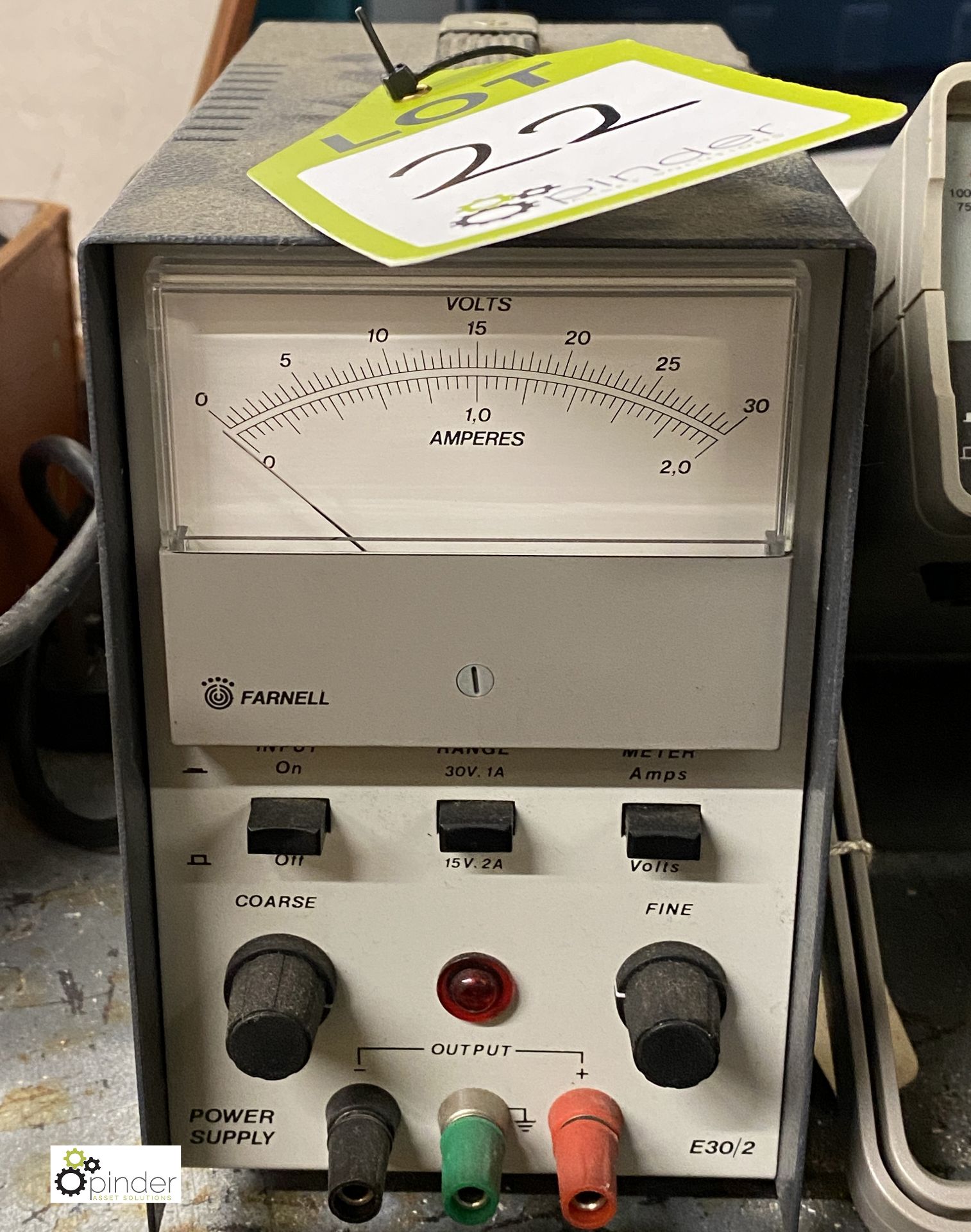 Farrell E30/2 Power Supply (located in Maintenance Workshop 1)
