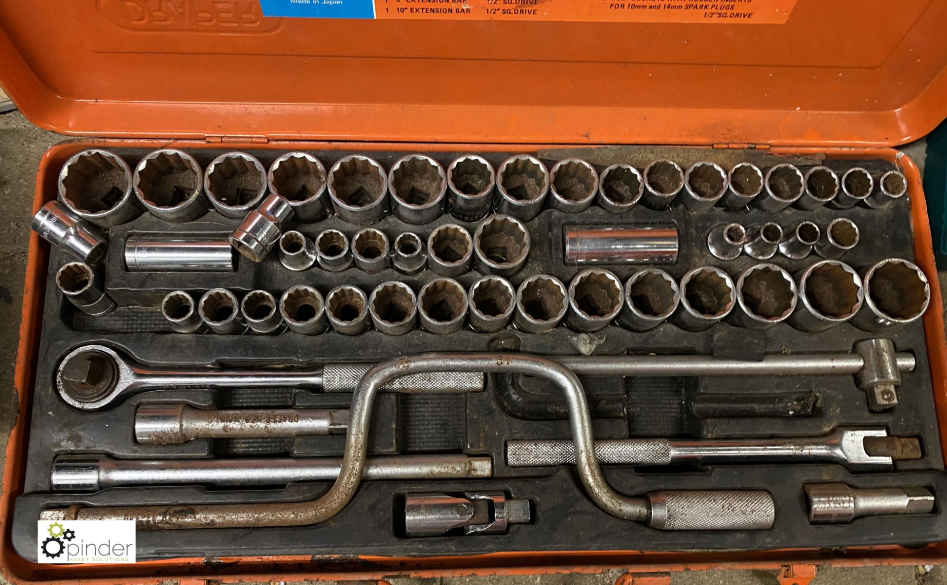 Draper 56 AMW 1/2in Socket Set, with case (located in Maintenance Workshop 1) - Image 2 of 3