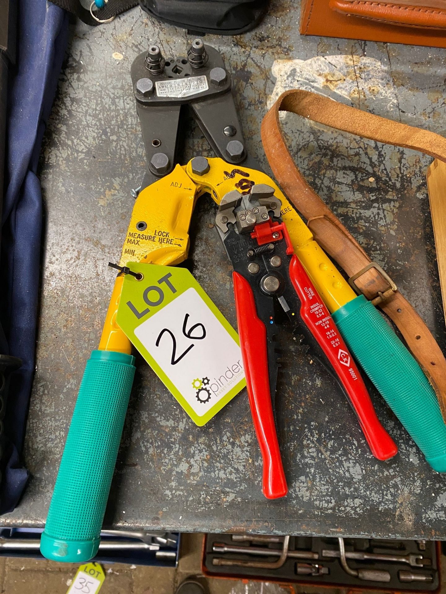 2 various Hand Crimpers (located in Maintenance Workshop 1)