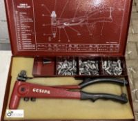 Gesipa GBM-5 Rivet Nut Kit, with case (located in Maintenance Workshop 1)
