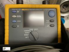 Fluke 1735 Power Logger Analyst, with case (located in Maintenance Workshop 1)