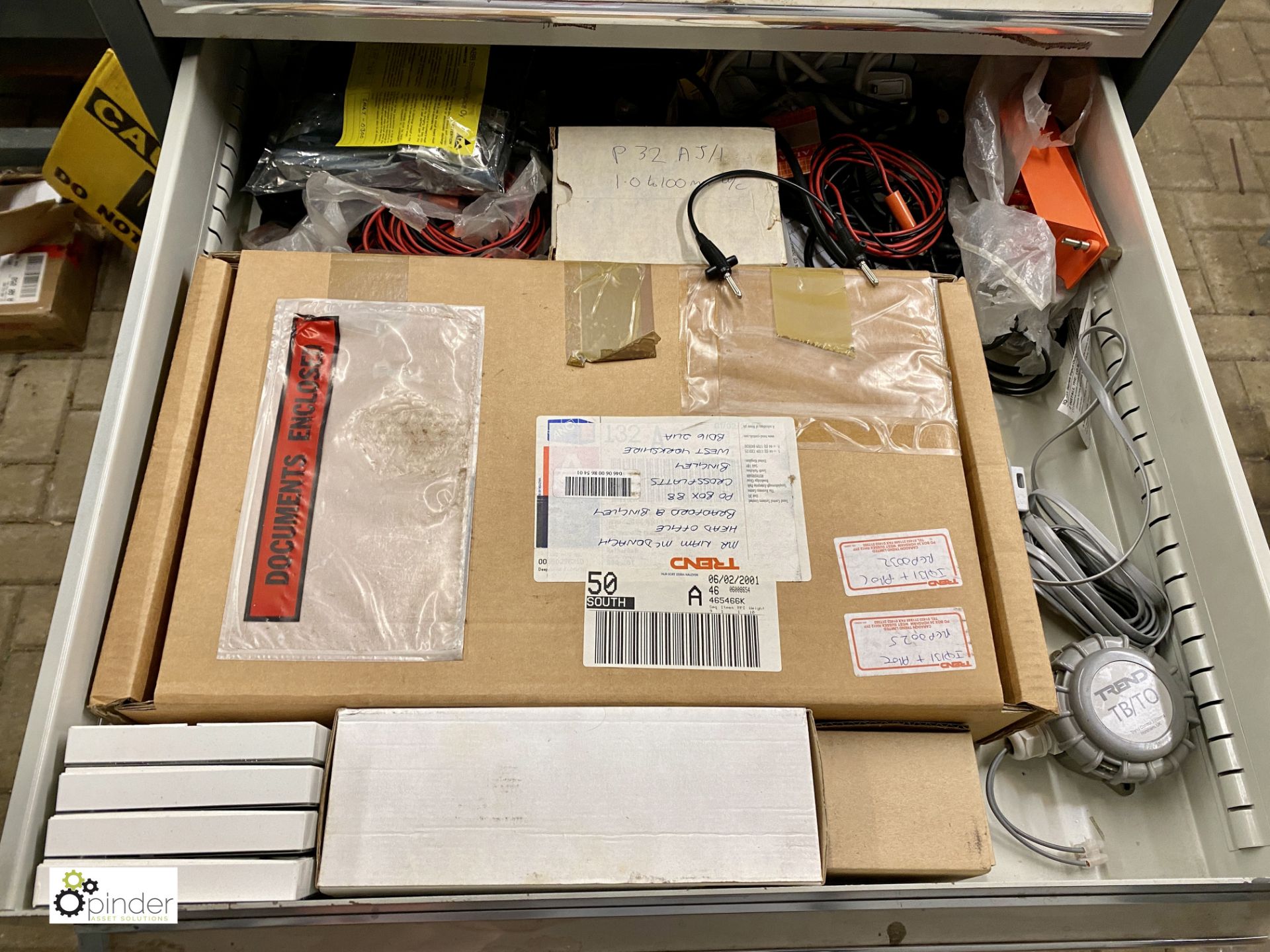 Quantity Trend Electrical Components, including 6-drawer chest (located in Maintenance Workshop 1) - Image 4 of 25