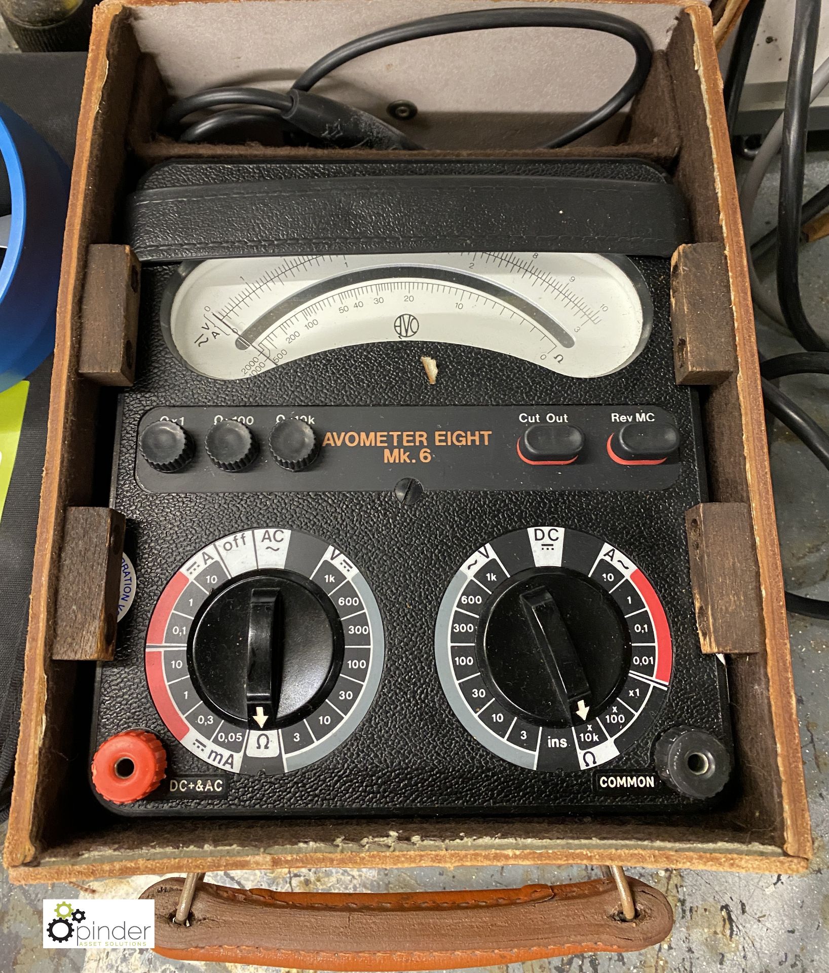 Avometer Eight MK6 Multimeter, with case (located in Maintenance Workshop 1)