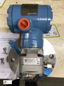Rosemount Pressure Transmitter 2051L2AE0FH2BABD4, S/N 10138207, 3” ASA 150 Flange PCD 152mm, Max W.P
