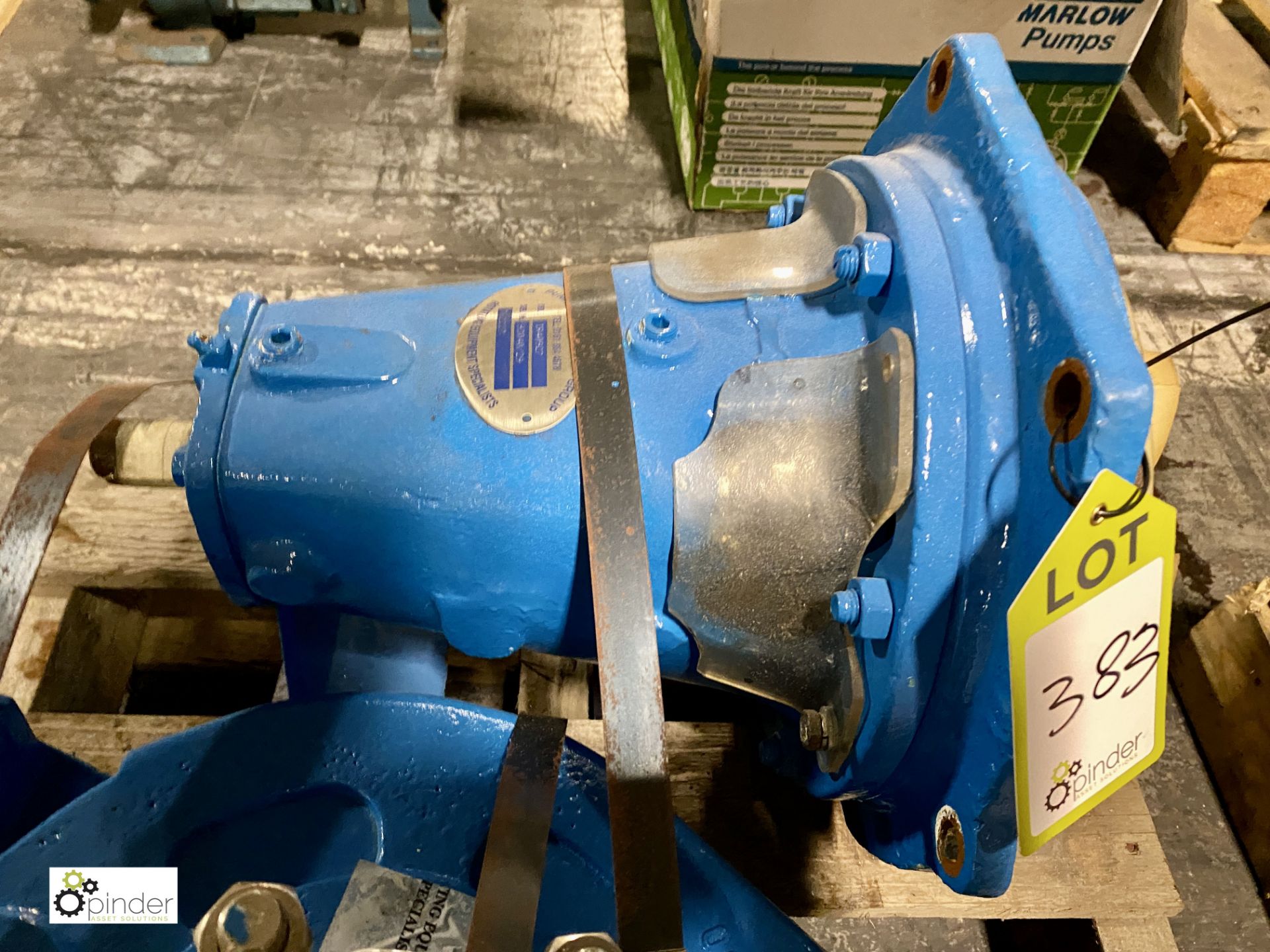 Wernert NKP32-200 Centrifugal Pump, S/N 930470/29, 30m3/hr @ 40m hd, Mech seal Flowserve 381.045 ( - Image 3 of 5