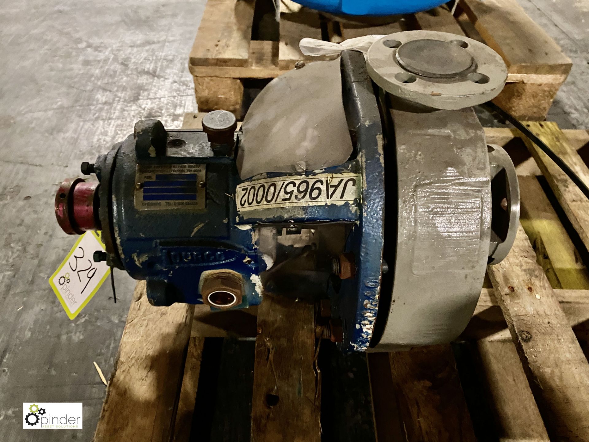 Durco PS 1.5x1-6/56 Centrifugal Pump, S/N 474-824, Material DIPA, Year 11/2000 (JA965) (please - Image 2 of 5