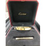 Cartier Love Bracelet With Screwdriver In Yellow Gold Size 17