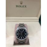 Rolex Oyster Perpetual 41mm Black Dial ref 124300