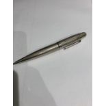 silver pen Le Lumiere with 0.10ct diamond of 8 hearts and 8 arrows with certificate