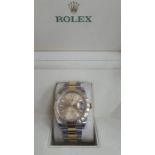 Rolex Date Just 41mm Fluted Bezel Ref 126333 Box & Papers 2020 Oyster Steel & Yellow Gold