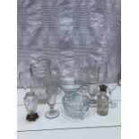 An Assortment Of Victorian Crystal Glass 19th/20th century